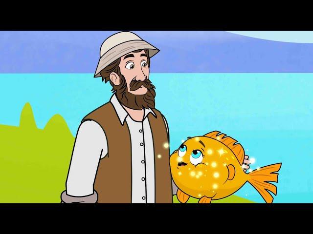 Le Pêcheur et sa Femme | Conte | Dessin Animé avec @lesptitszamis