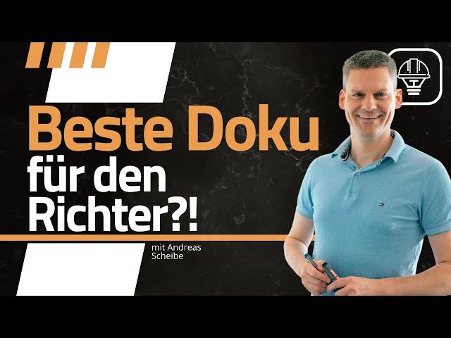 Dokumentation auf der Baustelle in der HOAI Leistungsphase 8. Impulse für die Projekte in der VOB/B.