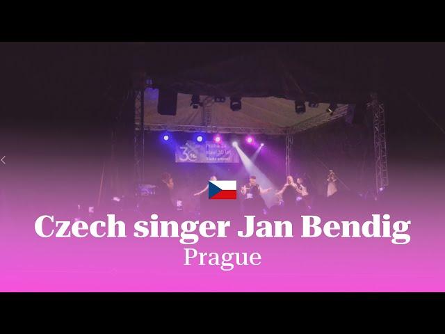 Czech singer Jan Bendig @JanBendigOfficial