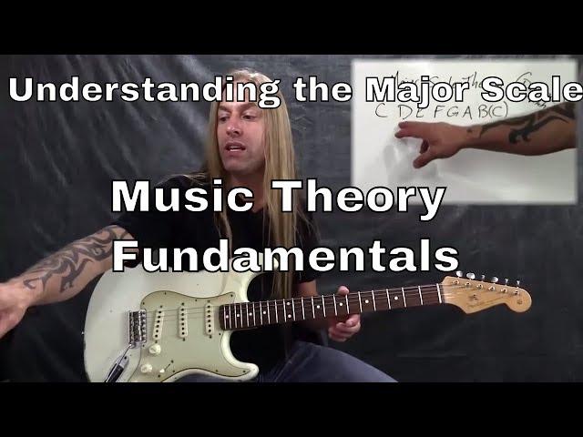 Steve Stine Guitar Lesson - Music Theory Fundamentals - Understanding the Major Diatonic Scale