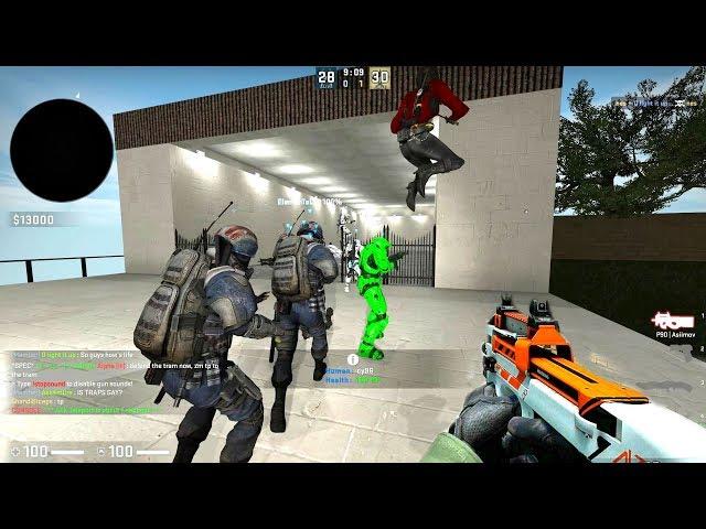 CS GO - Zombie Escape Mod - ze_clara_civitate_v3 - Level 1 & 2