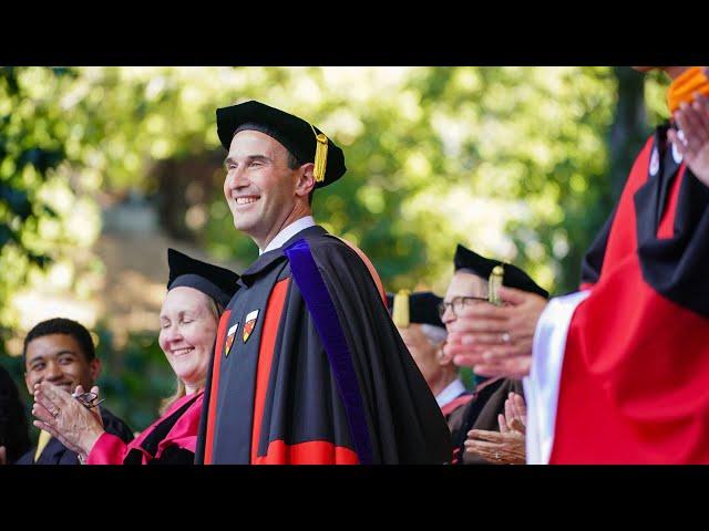 Highlights from President Jon Levin's inauguration