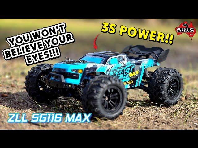 This truck ACHIEVED the IMPOSSIBLE!! ZLL Beast Max First Run on 3S LiPo - Stock