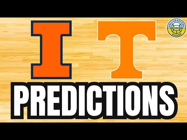 Illinois vs. Tennessee PREDICTION | 2024 SEC Basketball Predictions