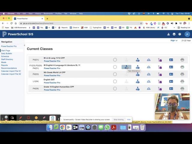 PowerSchool Attendance