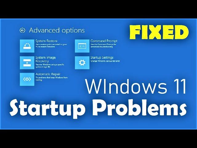 Startup Repair Windows 11 | How to Automatic Repair Loop Problems in Windows 11