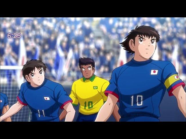 captain tsubasa- Japan vs Brazil