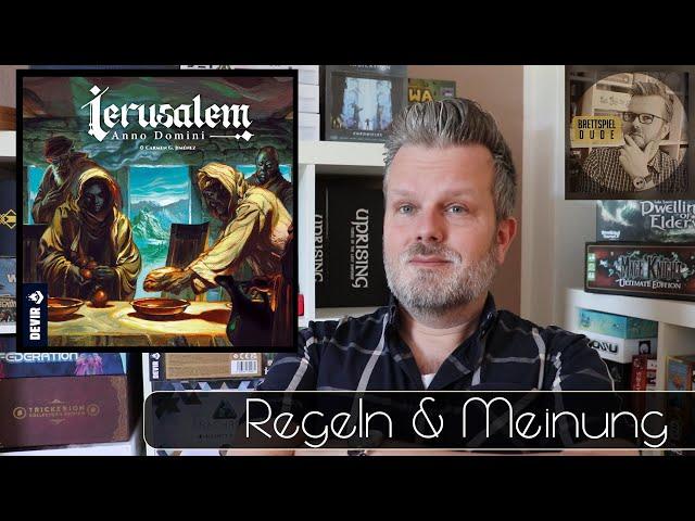 Ierusalem Anno Domini - Regeln & Meinung | Kann man so ein Thema für ein Brettspiel nutzen?