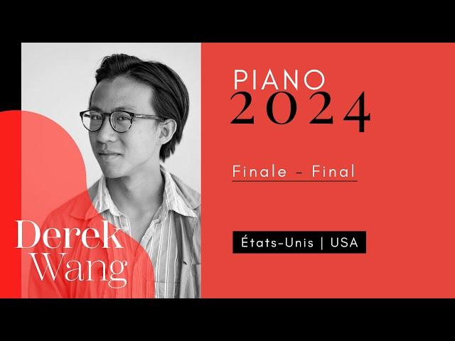 CMIM Piano 2024 - Finale | Final - Derek Wang