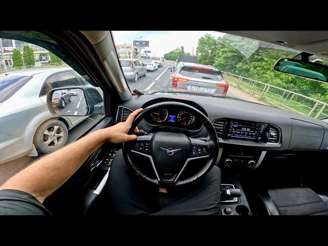 UAZ PATRIOT TEST DRIVE FPV CITY DRIVING