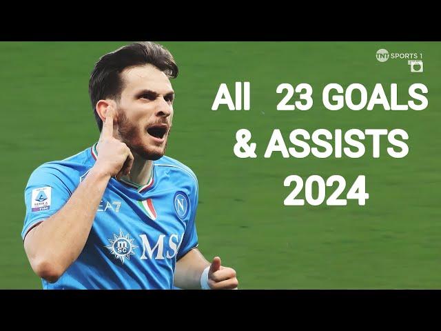 Khvicha Kvaratskhelia All Goals & Assists For The Season  2024