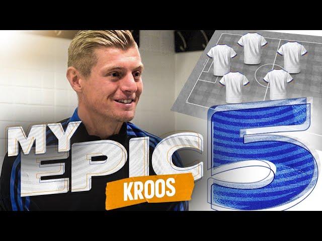 Toni Kroos picks LEGENDARY Real Madrid 5-a-side team!