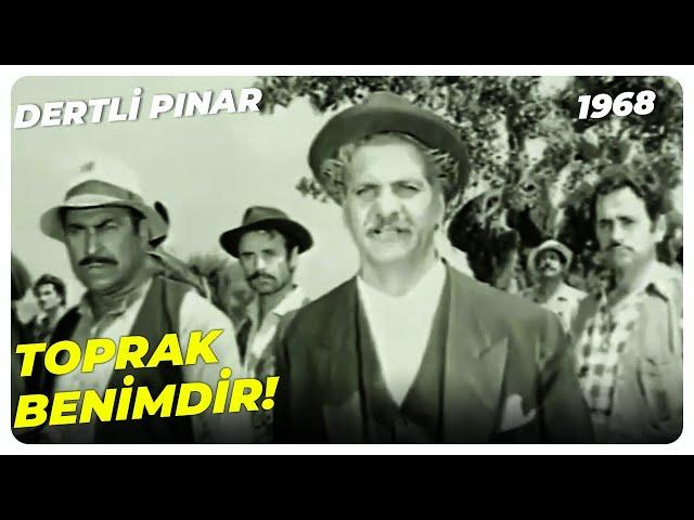 Dertli Pınar 1968 - Cesareti Olan Alsın Toprağımı | Erol Taş Nubar Terziyan | Yeşilçam Filmi