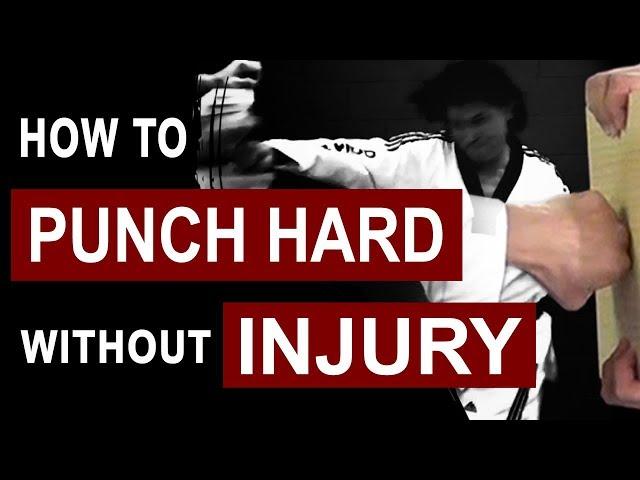 How to Punch Hard and Strong without Injury | Taekwondo Tutorial  (TaekwonWoo)