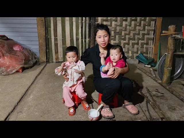 Get ant eggs and sell cooking fish / lý thị xuân single mom life