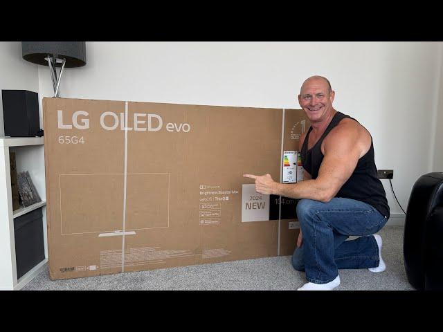 LG G4 OLED, Unboxing, Wall mounting & Demo