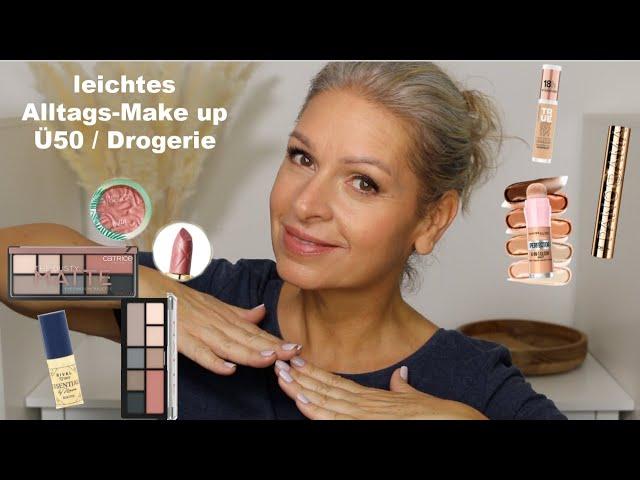 leichtes Alltags Make up DROGERIE für Zwischendurch I 2024 Ü50 I Mamacobeauty