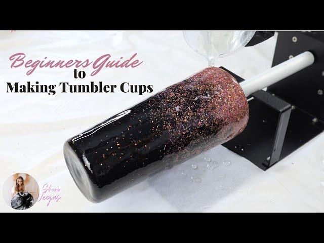 How to Epoxy a Tumbler Full tutorial For Beginners