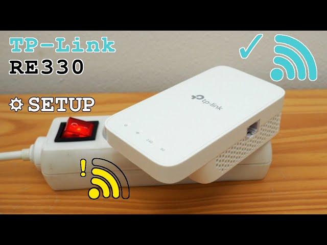TP-Link RE330 Wi-Fi extender dual band • Unboxing, installation, configuration and test