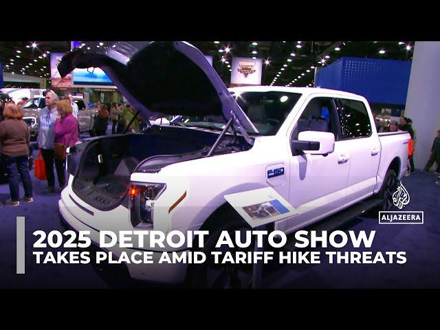 2025 Detroit Auto Show highlights EV boom, but challenges loom for electric vehicles' future