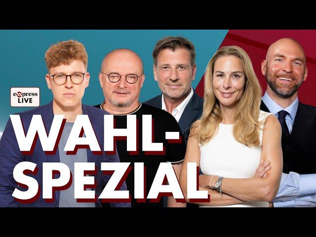 Kickl jubelt, ÖVP verliert, Grün stürzt ab: Österreich wählt Blau | exxpress live Wahlspezial