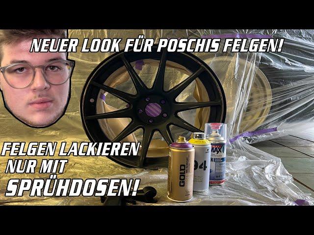 Felgen lackieren mit Sprühdose für unter 50€ | Montana Cans | JAPAN RACING JR11 CUSTOM PAINTED |