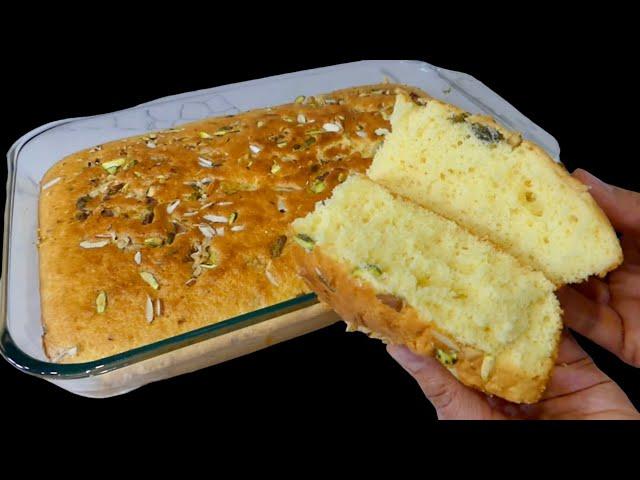 Easy Sponge Cake Recipe کیک اسفنجی یا کیک‌اسپنجی ساده و آسان