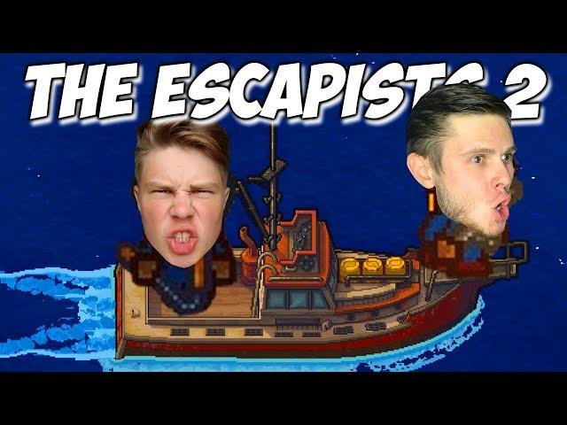 Эпик Побег С Нефтяной Вышки - The Escapists 2 Coop