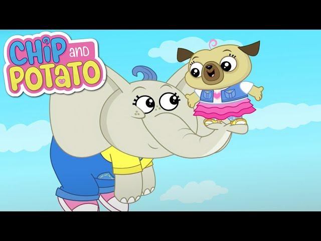 Chip and Potato | Fly Away Chip! | Cartoons For Kids | Watch More on Netflix