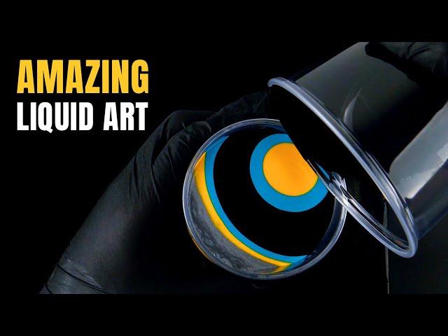 AMAZING Liquid Art | Acrylic Pouring | Abstract Acrylic Painting | 4K