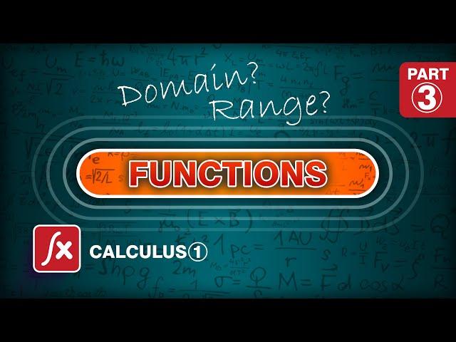 Domain and Range| Calculus 1