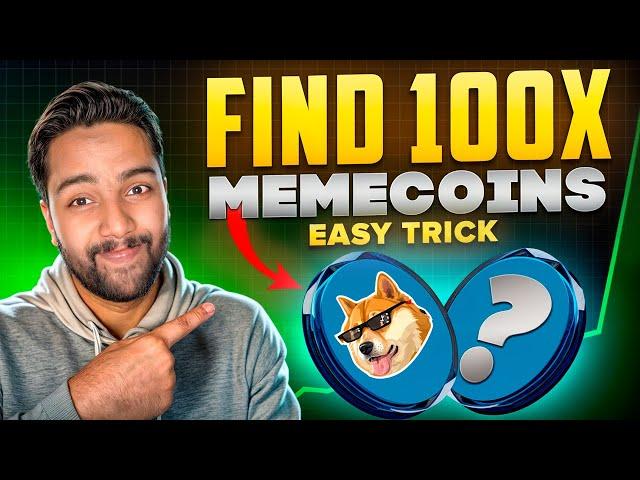 How to Find the Next 100x MemeCoin EARLY | DexScreener Easy Hidden Tutorial - My MemeCoin Strategy