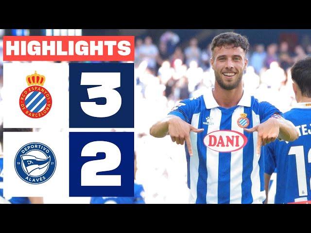 RCD ESPANYOL 3 - 2 DEPORTIVO ALAVÉS | HIGHLIGHTS LALIGA EA SPORTS