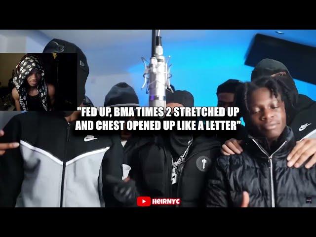 UK DRILL: RUDEST PLUGGED IN WITH FUMEZ BARS (PART 5) REACTION