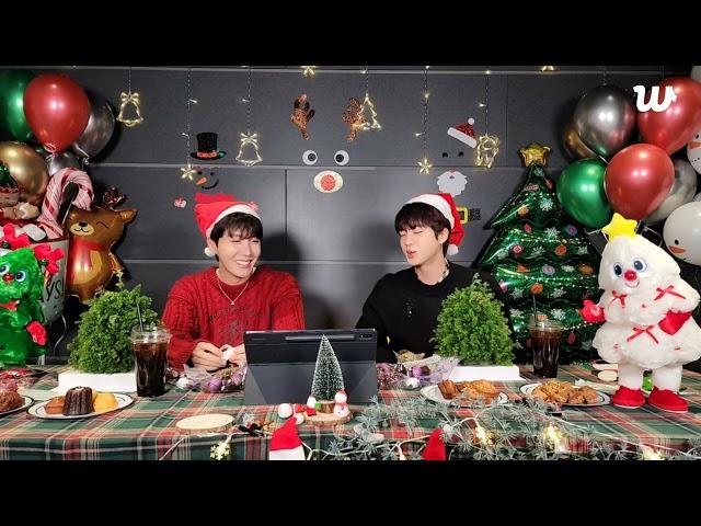 (SUB ESP/ENG/IND)JIN & J-HOPE WEVERSE LIVE (2024.12.23) | BTS EN VIVO