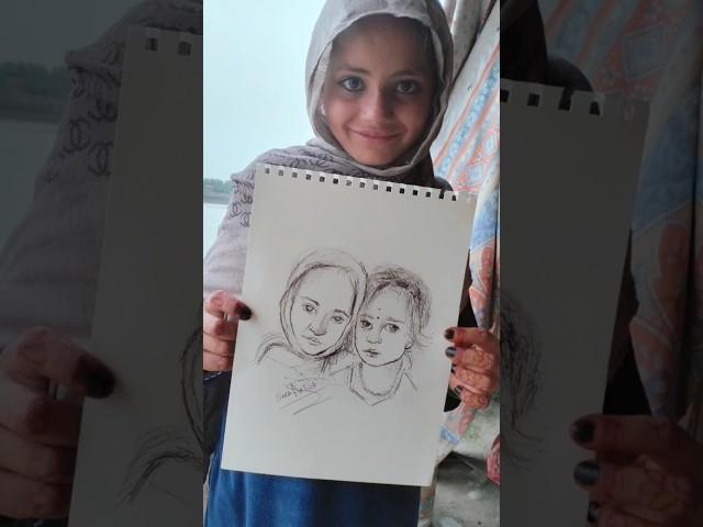 I made these poor kids Eid   special  .  #art #viral # love #poor # kids #eid #day