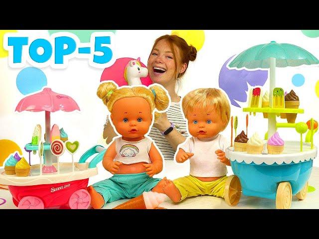 Nenuco Puppen TOP-5 Videos für Kinder. Alles für zwei. Irene und Puppen