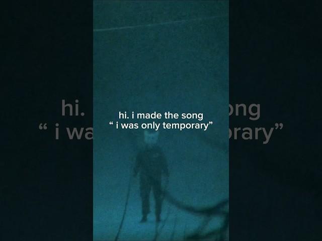 hi, i made i was only temporary #music #creepy #halloween #scary #ambient #dreamcore #nostalgia #fyp