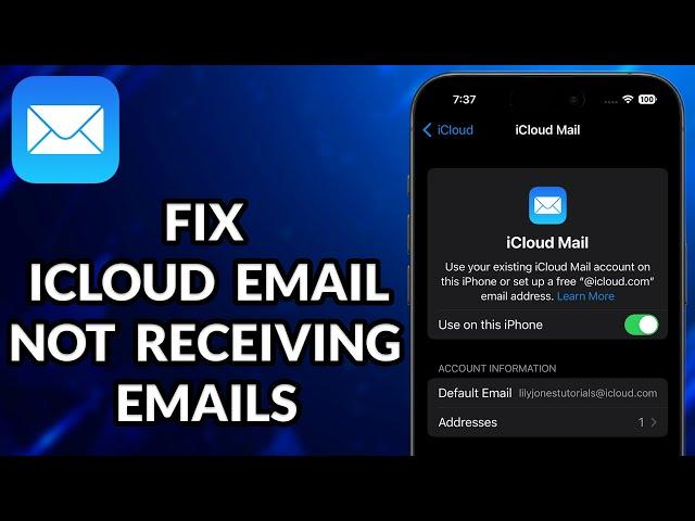 How To Fix iCloud Email Not Receiving Emails