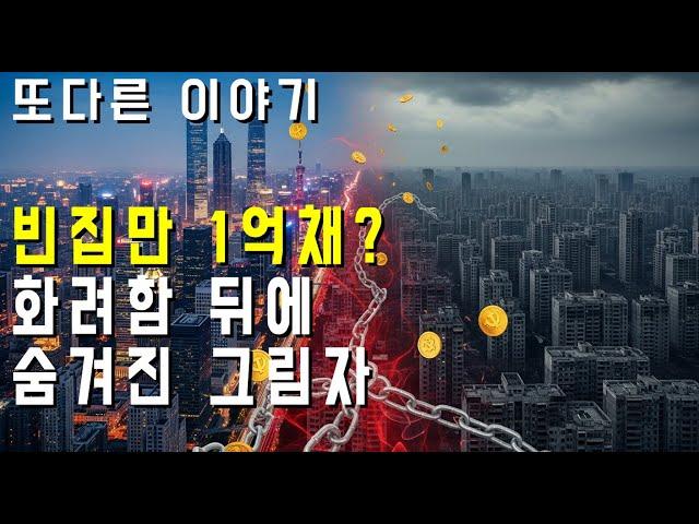 [또 다른 이야기] 초고층 빌딩 뒤 '유령 도시'만 1억 채?  중국 '레드 캐피털리즘'의 소름 돋는 민낯과 부동산 지옥!