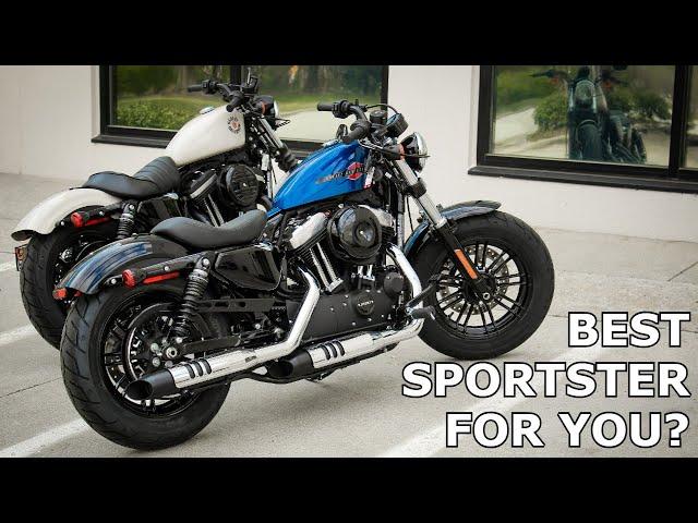 Which Sportster is Best for You? 2022 H-D Forty-Eight vs. 2022 H-D Iron 883