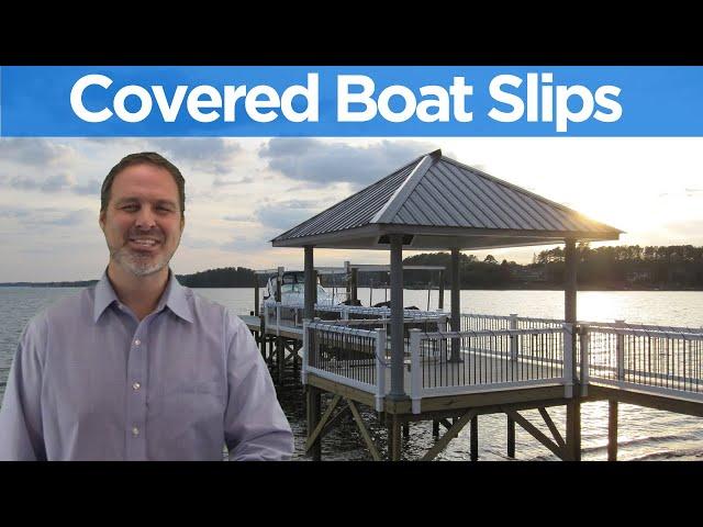 Lake Norman Real Estate Agent  Are Covered Boat Slips Allowed on Lake Norman