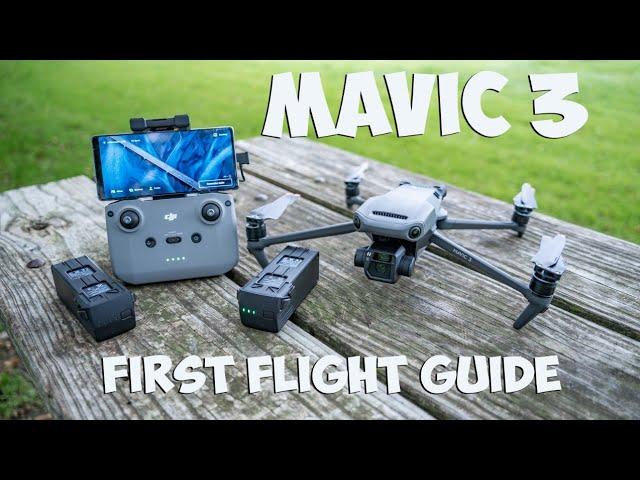 DJI Mavic 3 - Your First Flight How To Guide - 4k