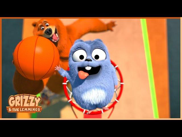 Slam Dunk Lemmings | Grizzy & the lemmings | 210' Compilation | 