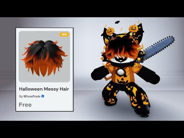 HURRY! 22 BEST FREE ITEMS & FREE HALLOWEEN MESSY HAIR ON ROBLOX 2024