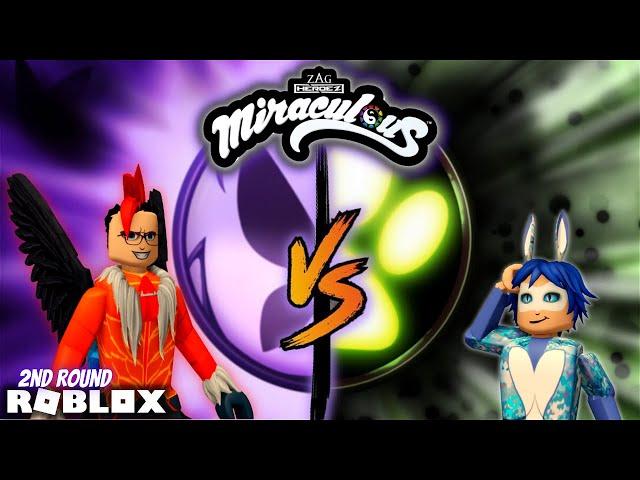 Miraculous Battle Adrien & Gabriel Part 2 | Roblox Ladybug & Cat Noir