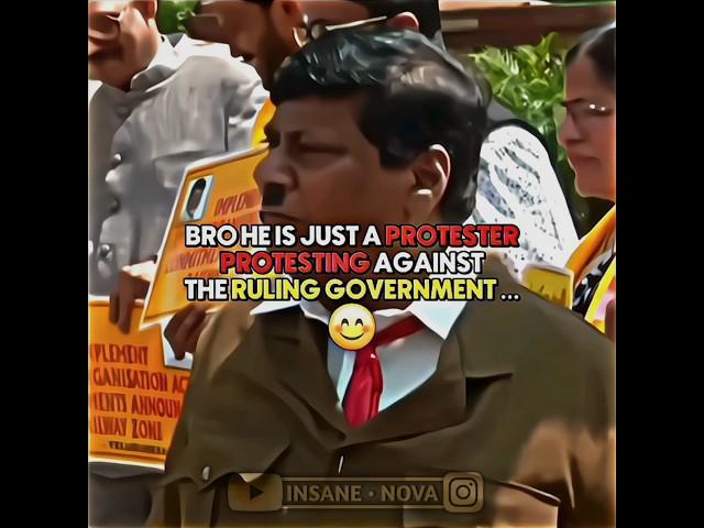 Believe me bro he is just a protester !!! ️ #edit #shorts