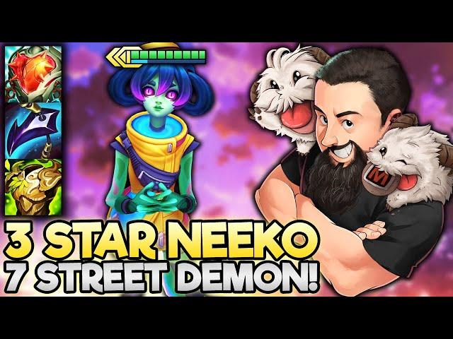 3 Star Neeko - Unkillable Pop Blossom Ult!! | TFT Cyber City | Teamfight Tactics