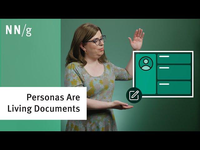 Personas Are Living Documents: Design Them to Evolve