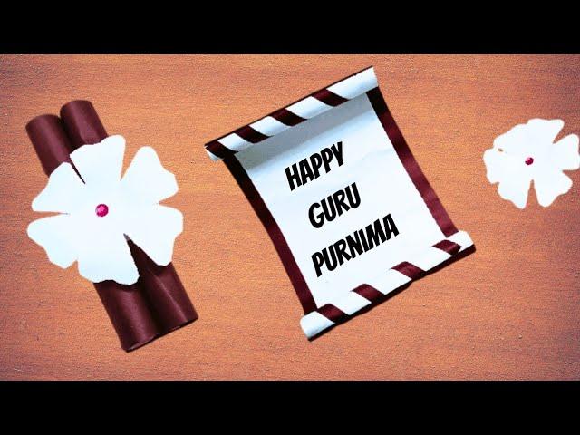 Happy Guru Purnima Card /Guru purnima greeting card for teachers / Greeting card for teacher/Guru